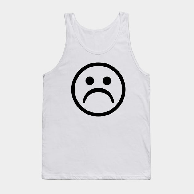 sad face Tank Top by sarahnash